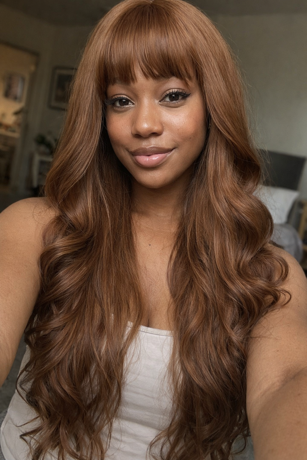 Synthetic Hair | Wavy Bangs