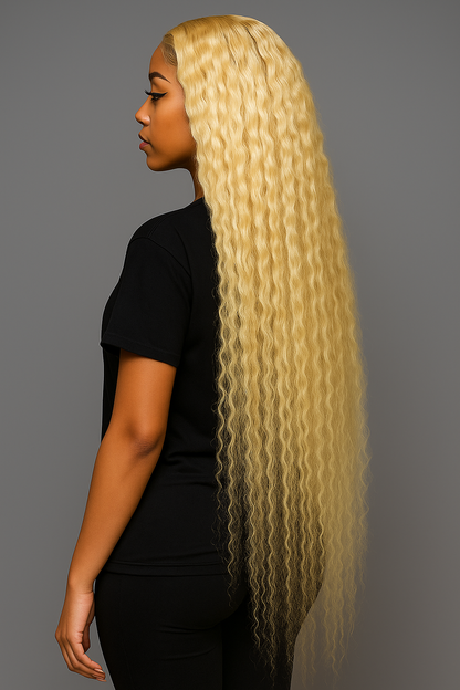 Human Hair | Deep Wave Blonde