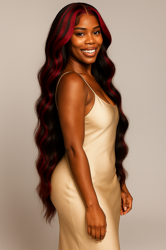 Human Hair | Body Wave Red
