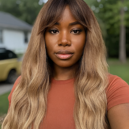 Synthetic Hair | Wavy Bangs