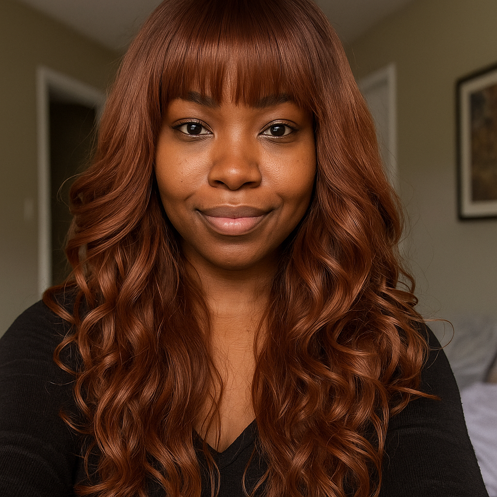Synthetic Hair | Wavy Bangs