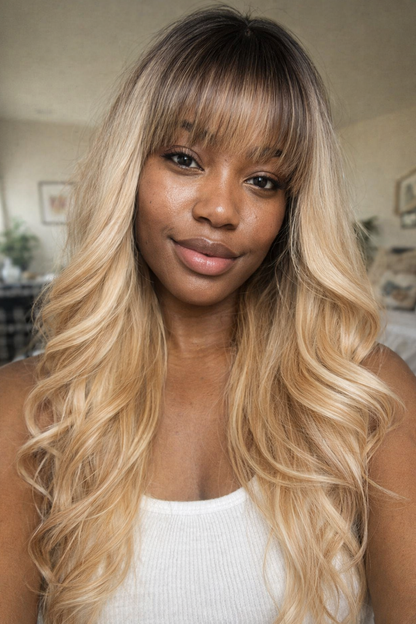 Synthetic Hair | Wavy Bangs