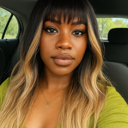 Synthetic Hair | Wavy Bangs