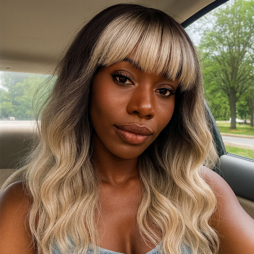 Synthetic Hair | Wavy Bangs