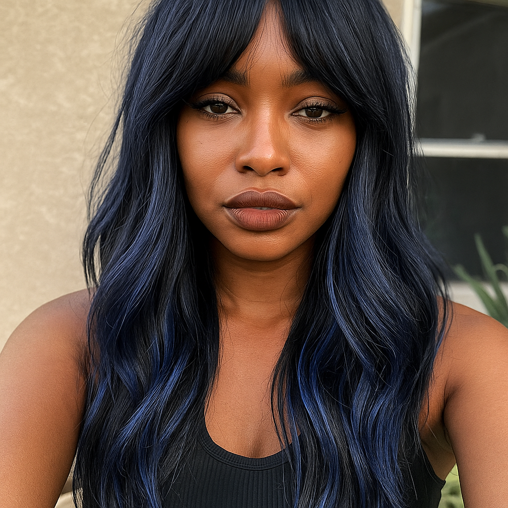 Synthetic Hair | Wavy Bangs