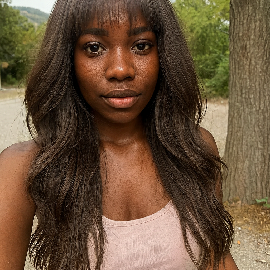 Synthetic Hair | Wavy Bangs